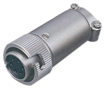 Gefran 3-Pin Female Connector for use with PC Rectilinear Displacement Transducer
