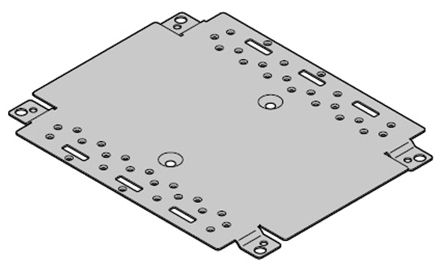 Mounting Plate for use with Interscale M Electronic Case