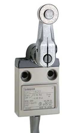 D C Omron Omron Snap Action Limit Switch No Nc Roller Lever