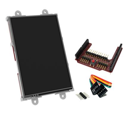 4D Systems SK-35DT-AR TFT Touchscreen Display Module, 3.5in HVGA, 480 x 320pixels