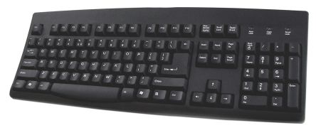 Ceratech Wired Black PS/2 &amp; USB Keyboard, QWERTY (UK)
