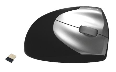 Ceratech Upright Mouse 2 3 Button Wireless Upright Optical Mouse