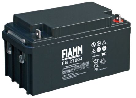 Fiamm FG27004 12V Lead Acid Battery, 70Ah