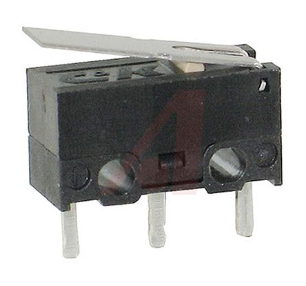 SPDT Lever Microswitch, 0.1 A