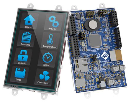 4D Systems SK-Picadillo-35T TFT Touchscreen Display Module Starter Kit, 3.5in HVGA, 320 x 480pixels