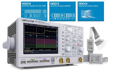 Rohde &amp; Schwarz, HMO Complete 2 Mixed Signal Oscilloscope, 2 Analogue. Ch., 500MHz
