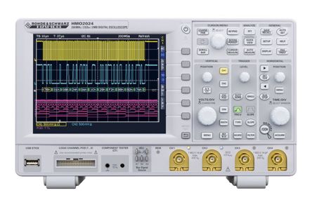 Rohde &amp; Schwarz, HMO2024 Digital Oscilloscope, 4 Analogue. Ch., 200MHz