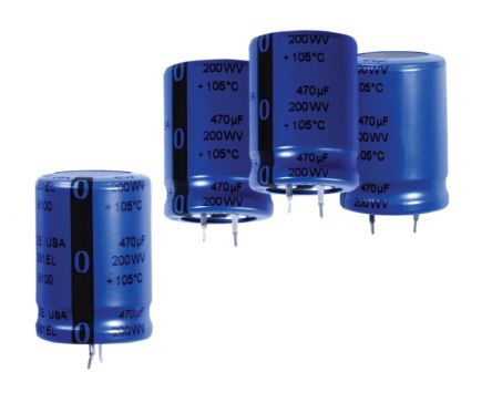 Cornell-Dubilier Aluminium Electrolytic Capacitor 6800&#956;F 50 V dc 22mm Snap-In A9 SLPX Series