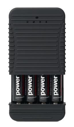 Powertraveller PCH-4A001 AA, AAA Battery Charger, Batteries Included EURO Plug