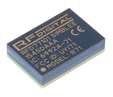 Simblee BLE module with antenna