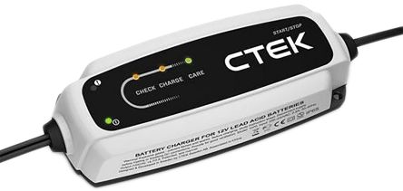 CTEK 12V, 3.8A Lead Acid Battery Charger, EURO Plug