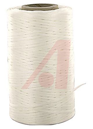 ALPHA DEARBORN Lacing Cord White Nylon 0.36 mm x 457m