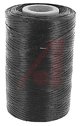 ALPHA DEARBORN Lacing Cord Black PET 2.16 mm x 457m