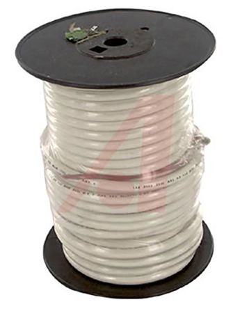 ALPHA DEARBORN White, 30.5m PVC UL3239 Hook Up Wire, 13.57 mm&#178; CSA , 600 V 6 AWG