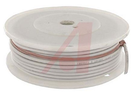 ALPHA DEARBORN White, 30.5m Silicone UL3239 Hook Up Wire, 0.62 mm&#178; CSA , 25 kV 20 AWG