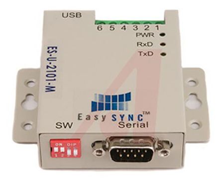 Easysync ES-U Series, USB Cable Assembly USB A Male to RS422/RS485 Male