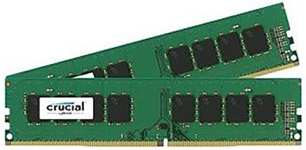 Crucial 2 x 16 GB DDR4 UDIMM Memory Module
