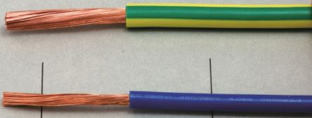 Taiyo Cabletec Black, 100m PVC Hook Up Wire, 4 mm&#178; CSA , 450/750 V 11 AWG