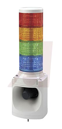 LKEH Sounder Beacon, Red/Green/Amber/Blue LED, 24 V dc, ATEX