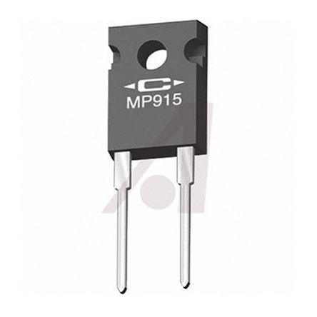Caddock MP900 Series TO-126 Solder Fixed Resistor 250m&#937; &#177;1% 15W 0 &#8594; +200ppm/&#176;C