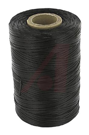 ALPHA DEARBORN Lacing Cord Black Nylon 2.16 mm x 457m