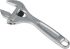 Facom Adjustable Spanner, 160 mm Overall, 30mm Jaw Capacity, Metal Handle