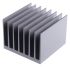 Heatsink, Universal Square Alu, 1.88°C/W, 76.1 x 57.15 x 76.1mm