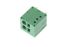 Phoenix Contact SPT 2.5/ 2-V-5.0 Series PCB Terminal Block, 2-Contact, 5mm Pitch, Through Hole Mount, 1-Row, Spring