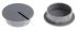 Sifam 电位器旋钮帽, 带线盖子旋钮21mm直径, 灰色