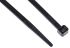 RS PRO Cable Tie, 368mm x 4.8 mm, Black Nylon, Pk-100