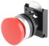 BACO 红色圆形按钮头, Φ22mm开孔, Φ32mm按钮, 弹簧复位, IP66, BACO系列 L21AC01