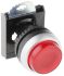 BACO 带灯红色圆形按钮头, Φ22mm开孔, Φ30mm按钮, 锁定, IP66, BACO系列 L21CK10