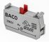 BACO Kontaktblok, 1 bryde 600V, Terminering: Skrue