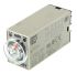 Omron H3Y-4 Series DIN Rail, Surface Mount Timer Relay, 24V dc, 4-Contact, 0.1 → 3min, 1-Function, 4PDT