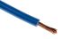 RS PRO 0.75 mm²蓝色电线, 18 AWG, 500 V, 最高+70°C, PVC绝缘, 100m长
