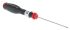 Facom Slotted Screwdriver, 2 x 0.4 mm Tip, 75 mm Blade, 169 mm Overall