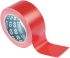 Cinta de marcado de suelos adhesiva Advance Tapes AT8 de color Rojo, 50mm x 33m