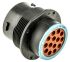 Deutsch Circular Connector, 14 Contacts, Cable Mount, Socket, Male, IP67, HD20 Series