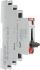 ABB Auxiliary Contact, 2 Contact, 2NC + 2NO, DIN Rail Mount