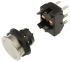Schurter Push Button Switch, Momentary, Panel Mount, 19mm Cutout, DPDT, 250V ac, IP40