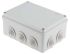 ABB Grey Thermoplastic Junction Box, IP55, 153 x 110 x 66mm