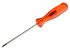 Facom Slotted Screwdriver, 4 x 0.8 mm Tip, 100 mm Blade, 190 mm Overall