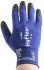 Ansell HyFlex 11-618 Blue Nylon General Purpose Work Gloves, Size 10, Large, Polyurethane Coating