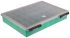 RS PRO 零件收纳盒, 32储物格, 338mm x 57mm x 260mm, 聚丙烯 (PP), 绿色