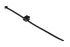 HellermannTyton Cable Tie Assemblies, EdgeClip, 200mm x 4.6 mm, Black Polyamide 6.6 (PA66), Pk-225units