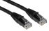 RS PRO Cat6 Male RJ45 to Male RJ45 Ethernet Cable, U/UTP, Black PVC Sheath, 5m