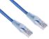 RS PRO Cat5e Male RJ45 to Male RJ45 Ethernet Cable, U/UTP, Blue PVC Sheath, 10m