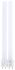 2G11 Twin Tube Shape CFL Bulb, 18 W, 4000K, Cool White Colour Tone