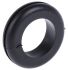 RS PRO 护线圈 黑色PVC护线圈, 18.5mm最大电缆直径, 25mm面板孔径