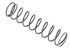 RS PRO Alloy Steel Compression Spring, 55.5mm x 13.5mm, 0.61N/mm
